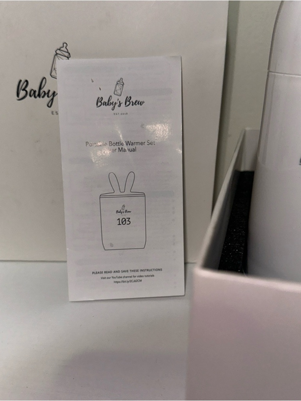Baby's Brew White Bottle Warmer - Picture 6 of 7